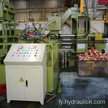 Horizontale Koper Chip Blocker Block Moulding Machine